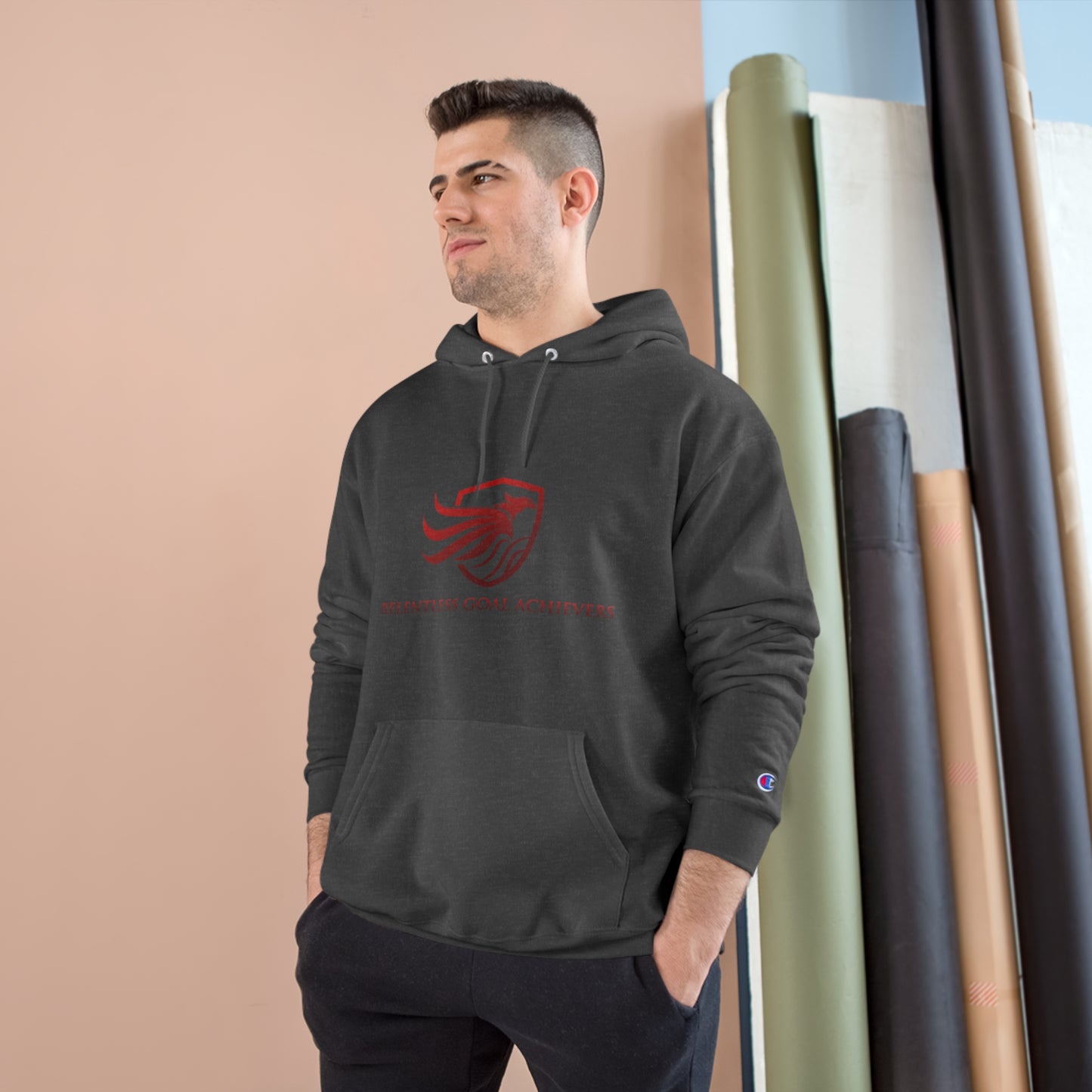 Champion Hoodie - We Set Goals, We Crush Goals, We Repeat
