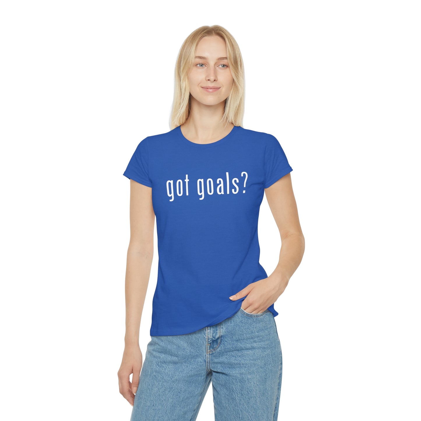 Women's Iconic T-Shirt - Got Goals?