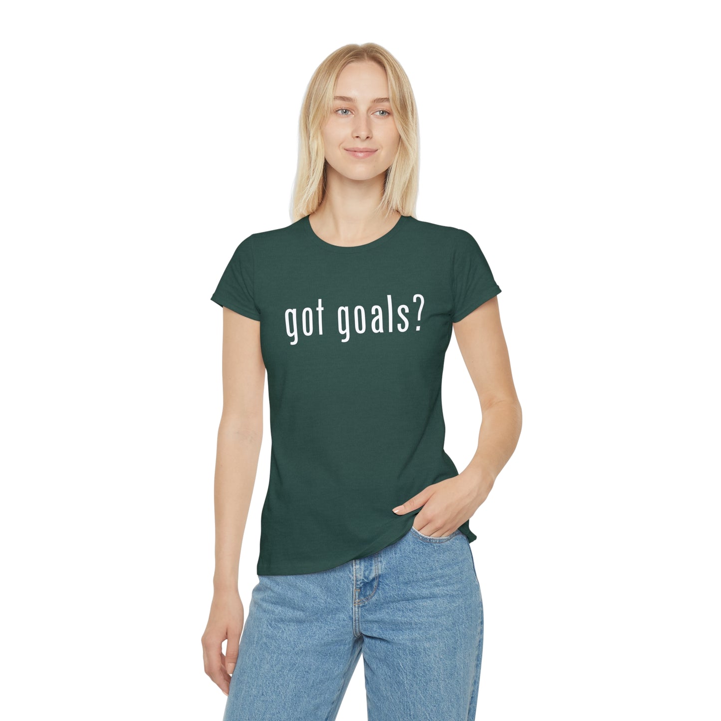 Women's Iconic T-Shirt - Got Goals?