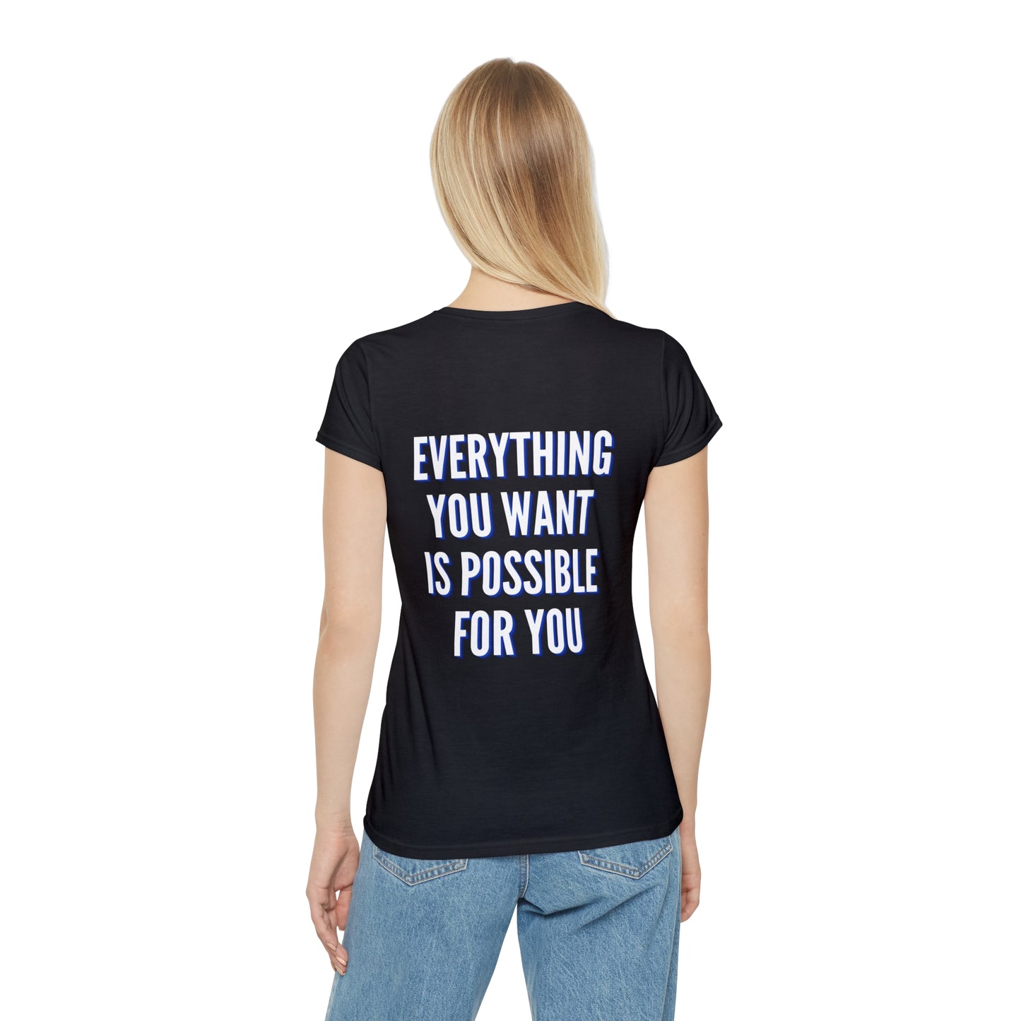 Women's The Goal Guide T-Shirt - Everything You Want Is Possible For You