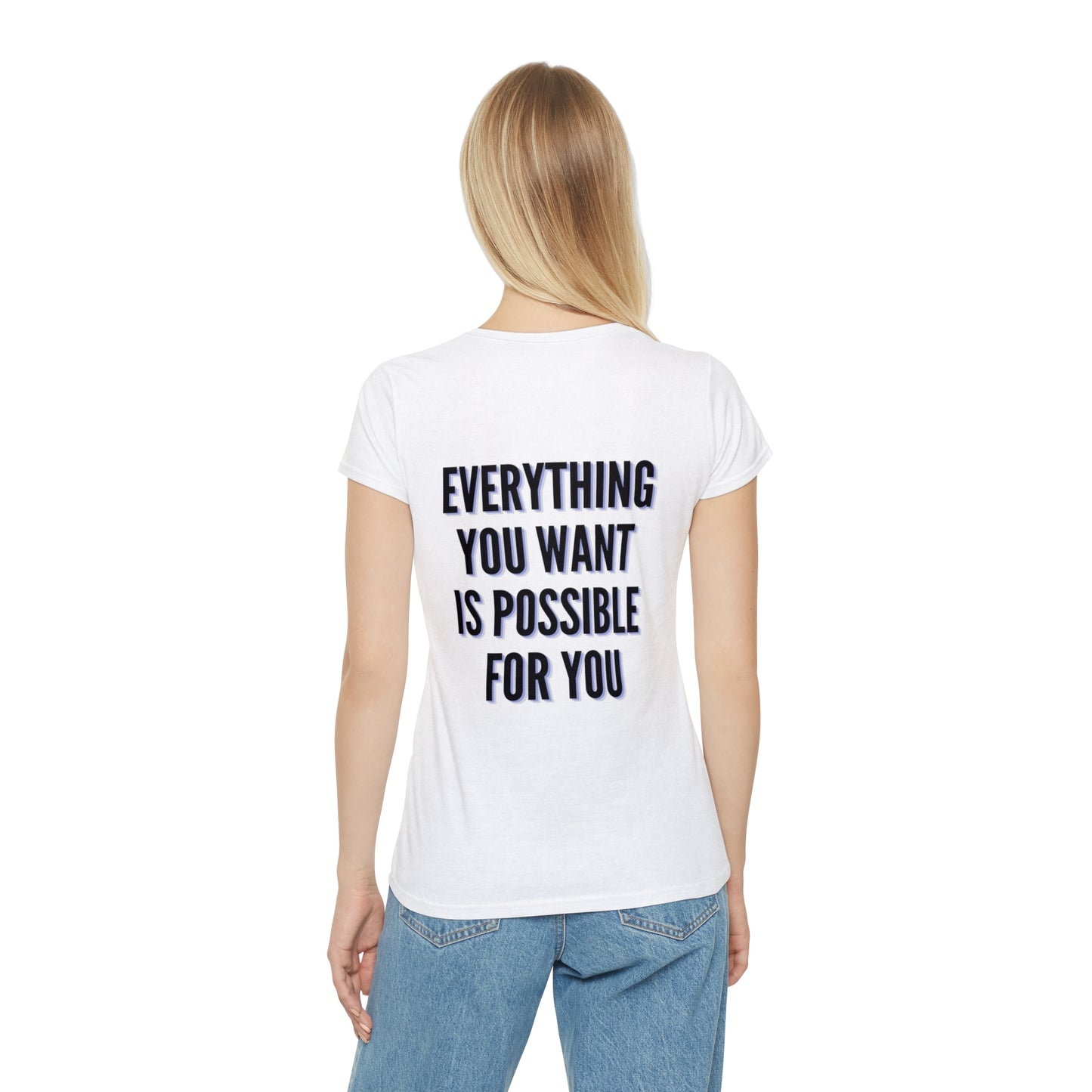 Women's The Goal Guide T-Shirt - Everything You Want Is Possible For You