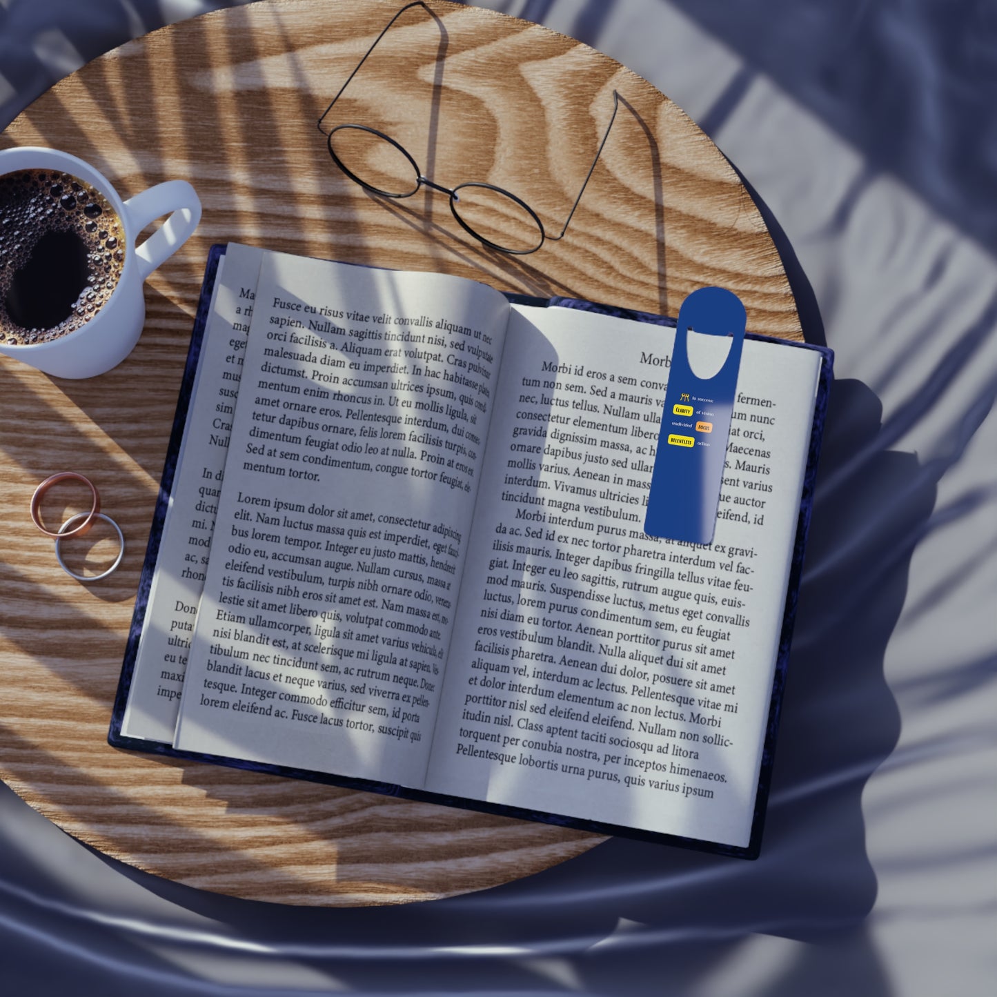 Bookmark - 3 Key To Success (blue)