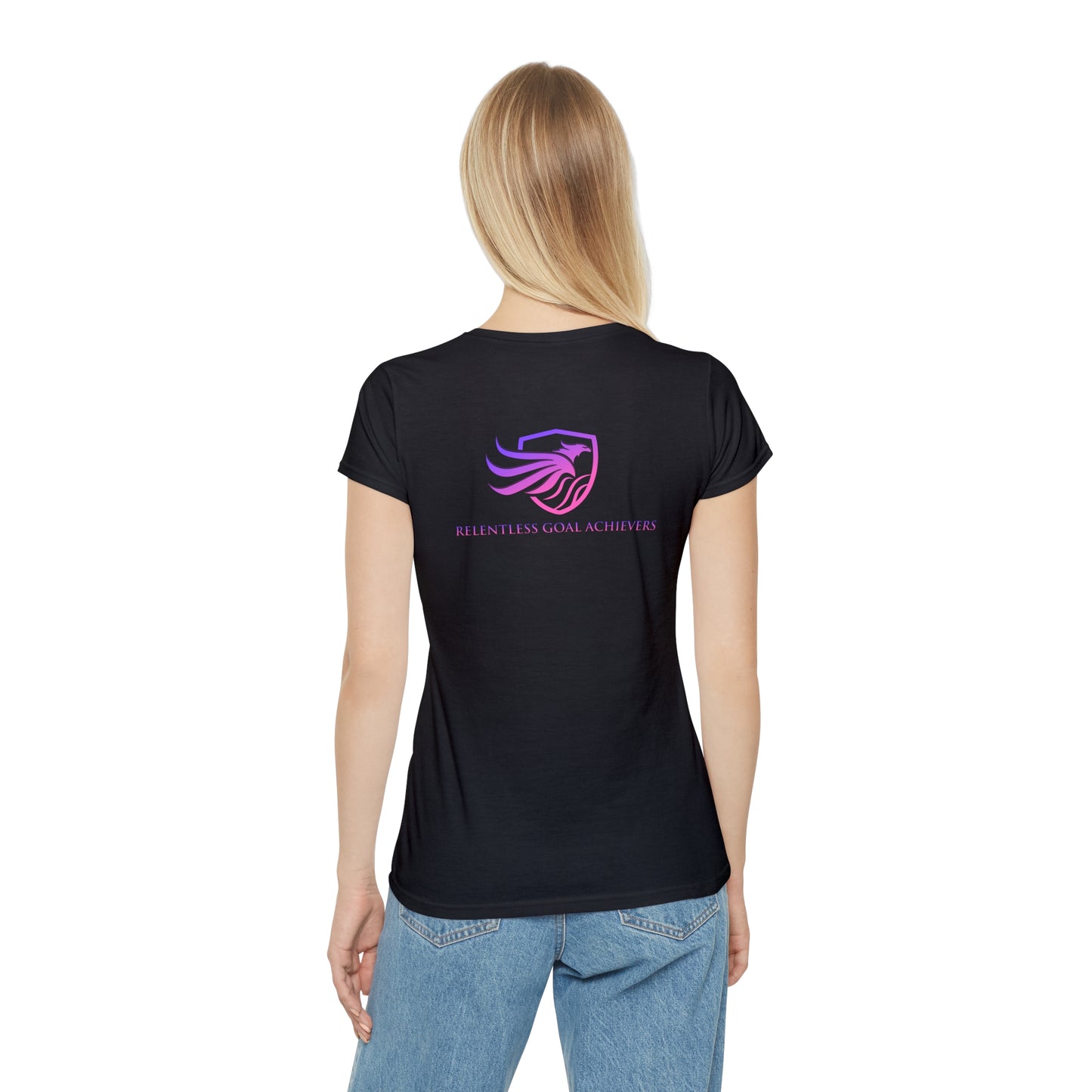 Women's T-Shirt - We Set Goals, We Crush Goals, We Repeat