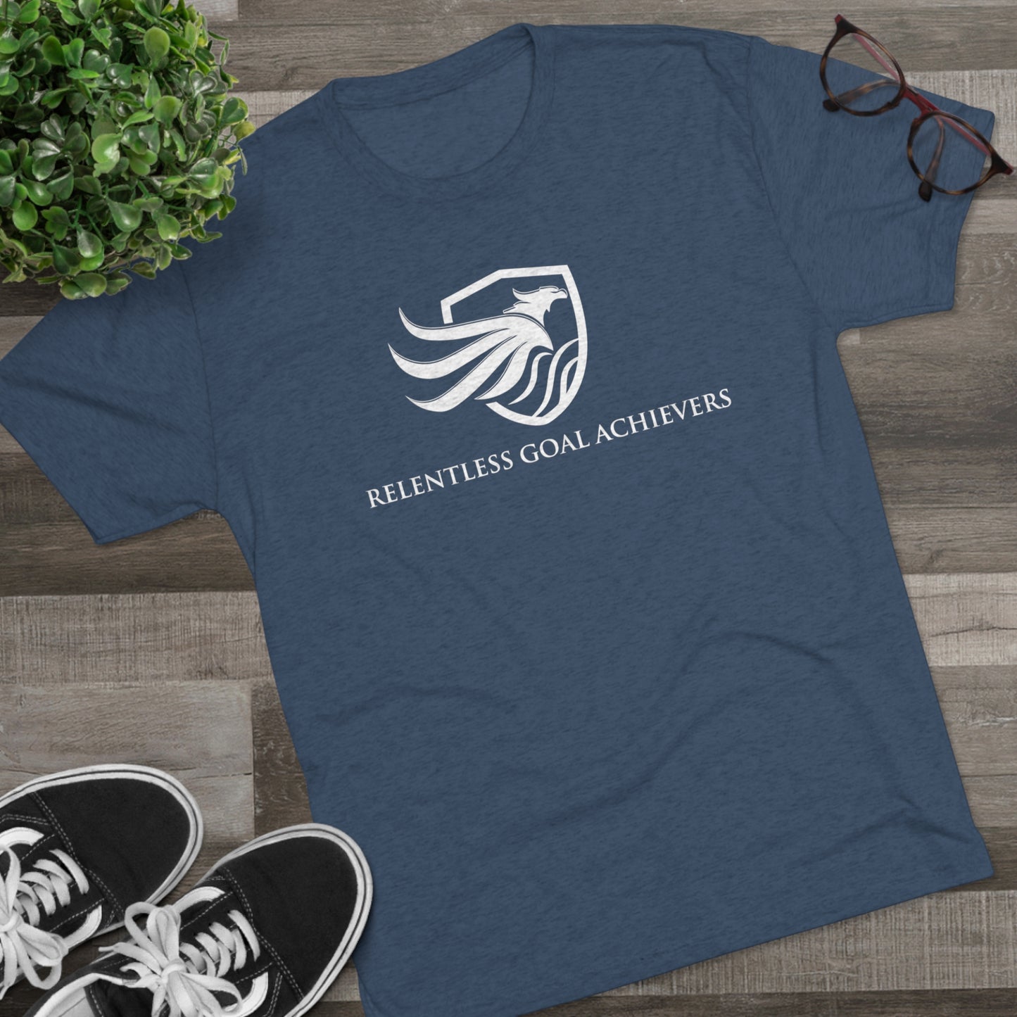 Men's Crew Tee - What is a RGA - white logo